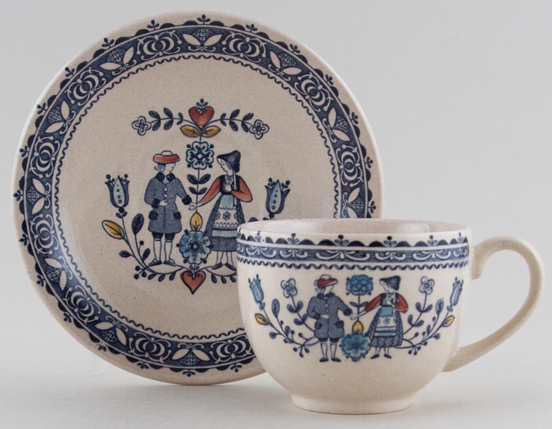Teacup and Saucer c1980s